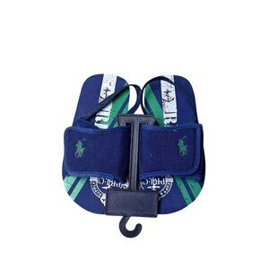 Polo Ralph Lauren Kids Shoes 9 Slide w/ Strap Slip On Sandals Blue